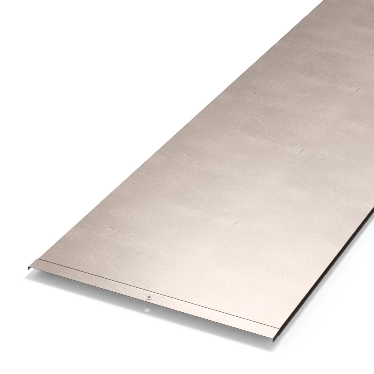 Крышка лотка INOX (AISI 409) 600х3000 (6 м/уп) (0,7 мм) Промрукав