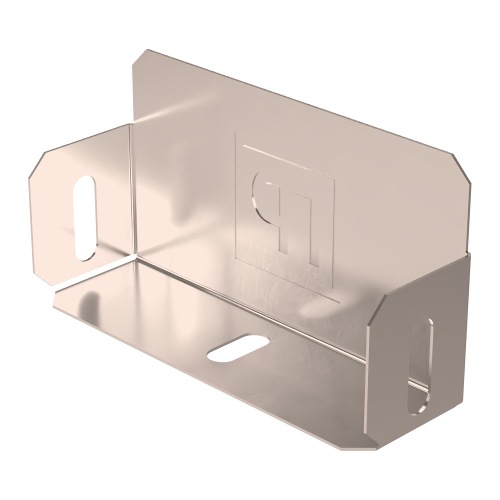 Заглушка лотка Стандарт INOX (AISI 409) 100х50 (0,7 мм) Промрукав