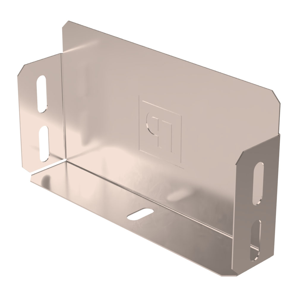 Заглушка лотка Стандарт INOX (AISI 409) 150х80 (0,7 мм) Промрукав