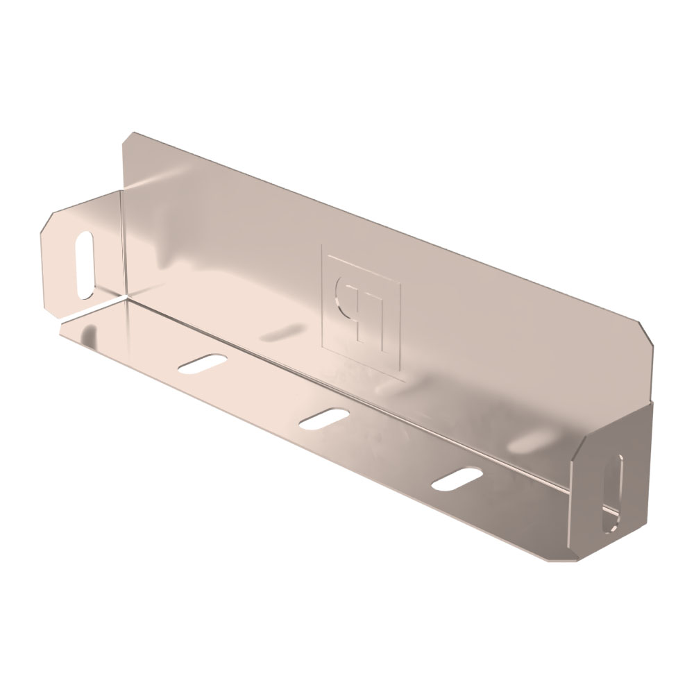 Заглушка лотка Стандарт INOX (AISI 409) 200х50 (0,7 мм) Промрукав
