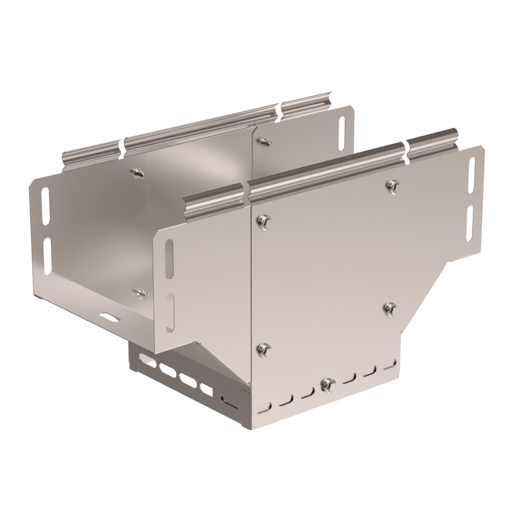 Ответвитель Т-образный вертикальный Стандарт INOX (AISI 409) 150х100 (0,7 мм) Промрукав
