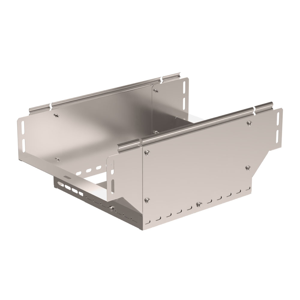 Ответвитель Т-образный вертикальный Стандарт INOX (AISI 409) 300х100 (0,7 мм) Промрукав