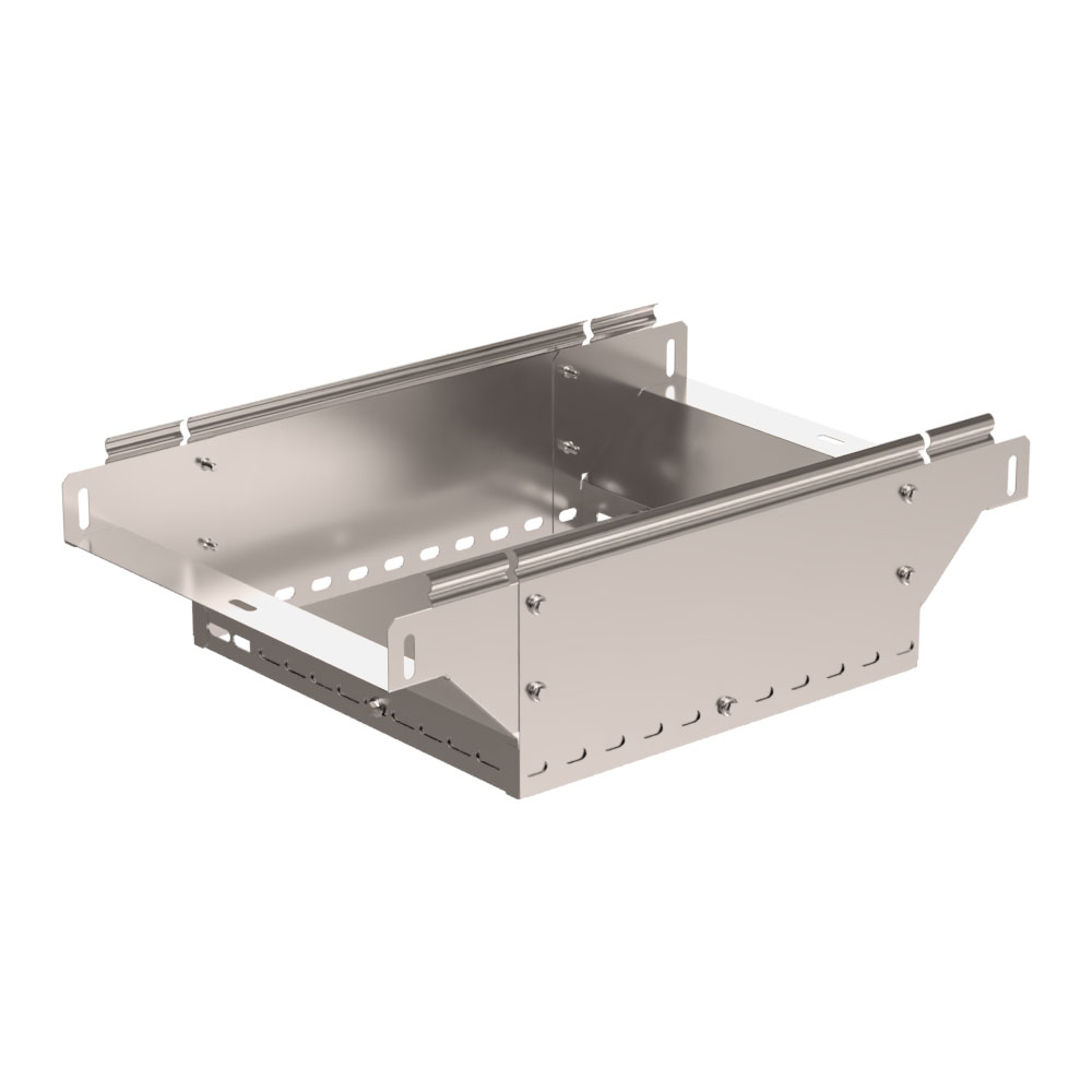 Ответвитель Т-образный вертикальный Стандарт INOX (AISI 409) 300х50 (0,7 мм) Промрукав