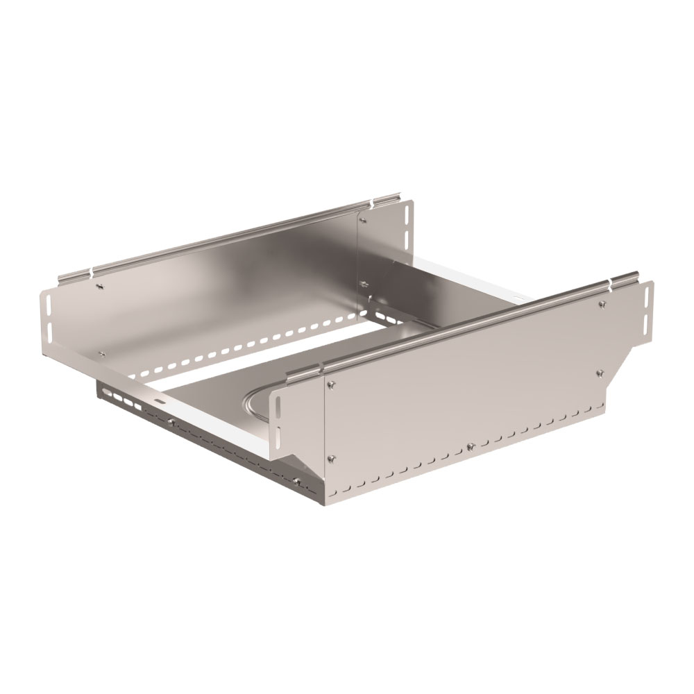 Ответвитель Т-образный вертикальный Стандарт INOX (AISI 409) 500х100 (0,7 мм) Промрукав