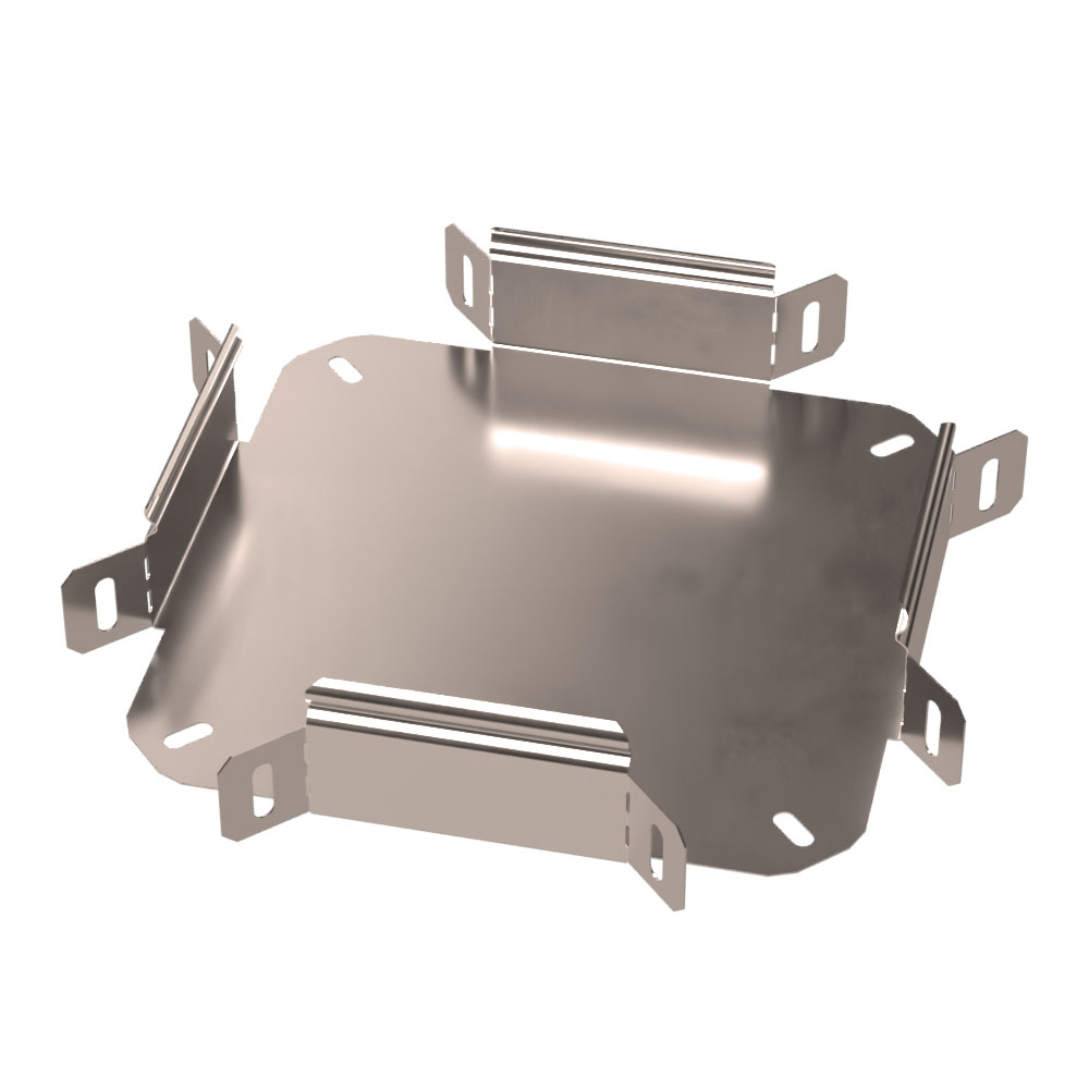 Ответвитель Х-образный Стандарт INOX (AISI 409) 100х50 (0,7 мм) Промрукав