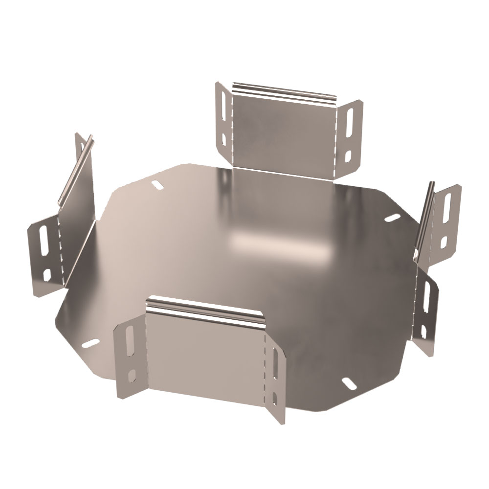 Ответвитель Х-образный Стандарт INOX (AISI 409) 150х100 (0,7 мм) Промрукав