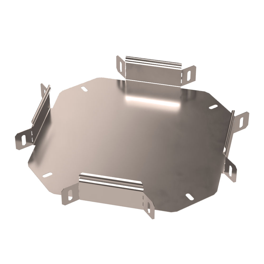 Ответвитель Х-образный Стандарт INOX (AISI 409) 150х50 (0,7 мм) Промрукав