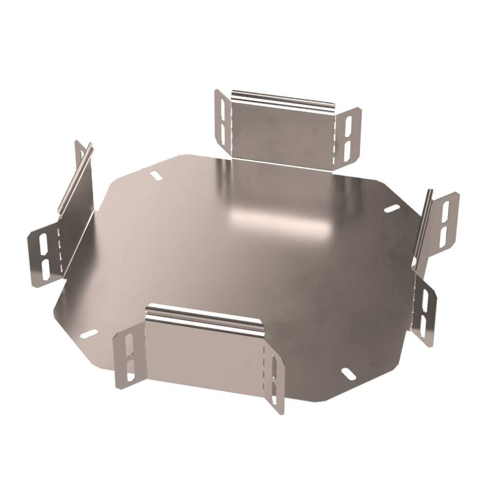 Ответвитель Х-образный Стандарт INOX (AISI 409) 150х80 (0,7 мм) Промрукав