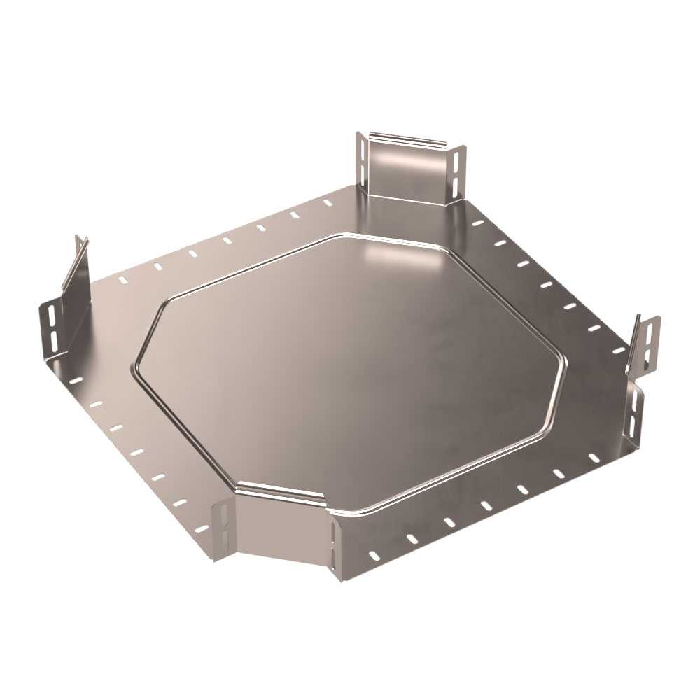 Ответвитель Х-образный Стандарт INOX (AISI 409) 400х100 (0,8 мм) Промрукав