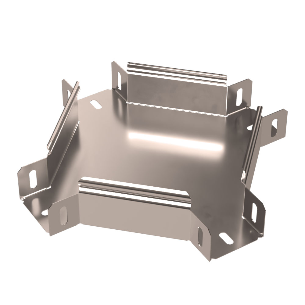 Ответвитель Х-образный Стандарт INOX (AISI 409) 50х50 (0,7 мм) Промрукав