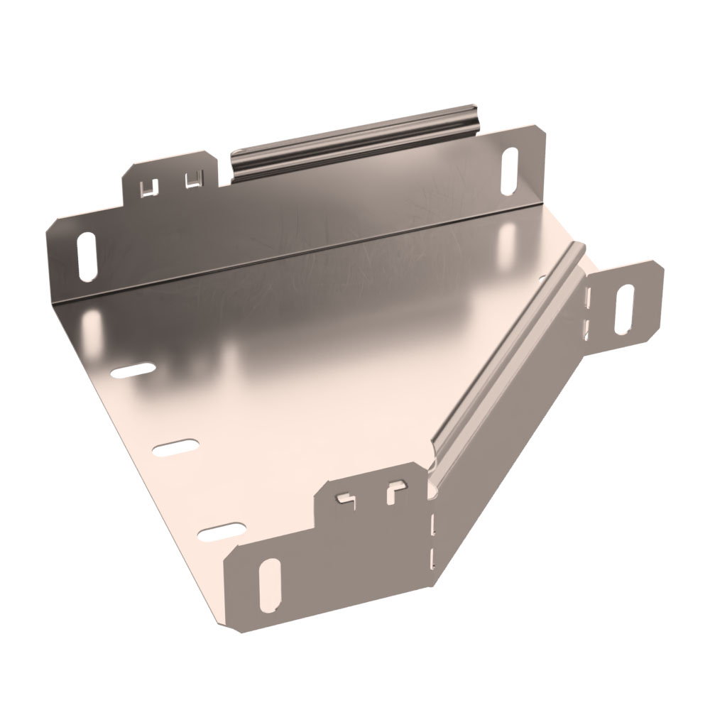 Переходник левый Стандарт INOX (AISI 409) 200х100х50 (0,7 мм) Промрукав