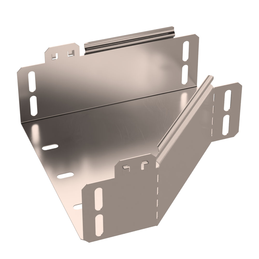 Переходник левый Стандарт INOX (AISI 409) 200х100х80 (0,7 мм) Промрукав
