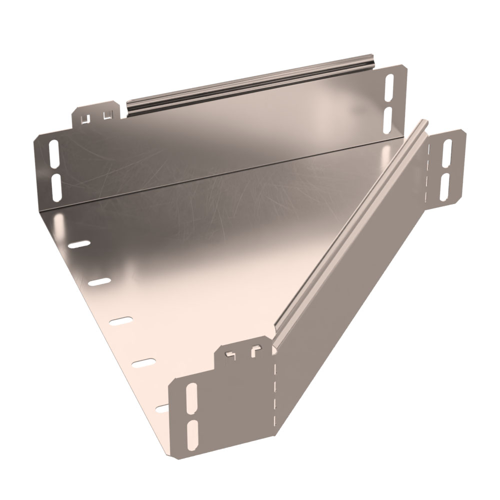 Переходник левый Стандарт INOX (AISI 409) 300х100х80 (0,7 мм) Промрукав