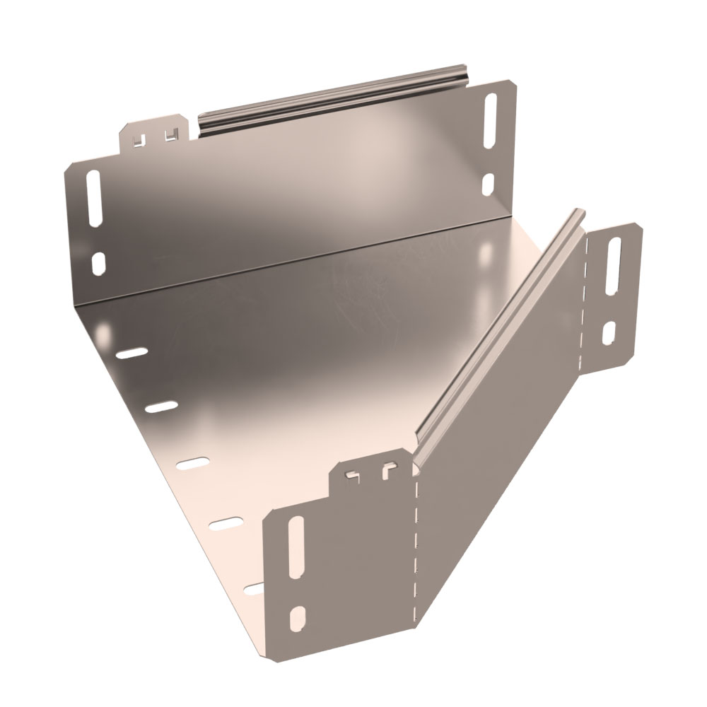 Переходник левый Стандарт INOX (AISI 409) 300х150х100 (0,7 мм) Промрукав