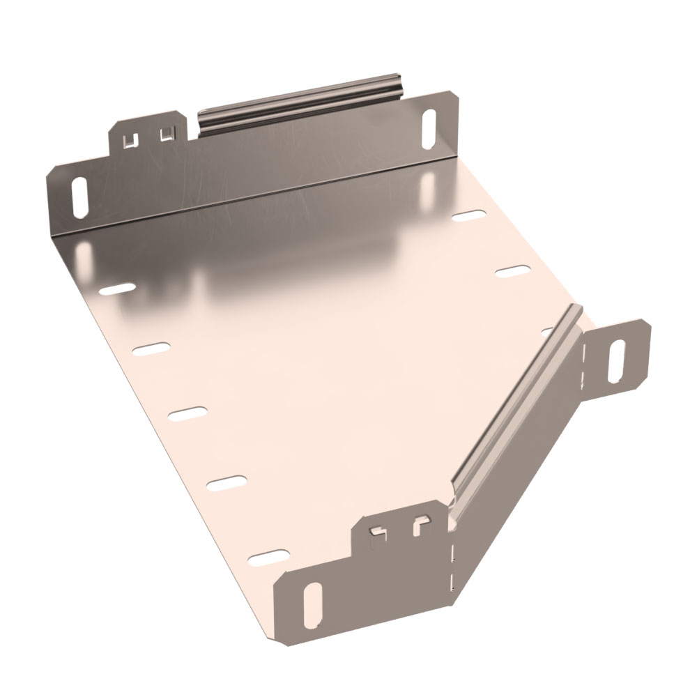 Переходник левый Стандарт INOX (AISI 409) 300х200х50 (0,7 мм) Промрукав