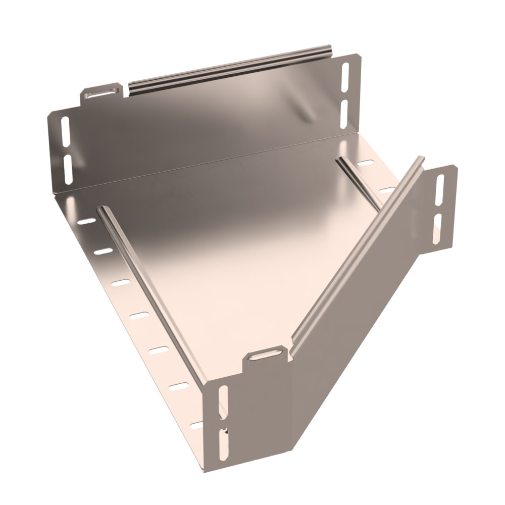 Переходник левый Стандарт INOX (AISI 409) 400х200х100 (0,8 мм) Промрукав