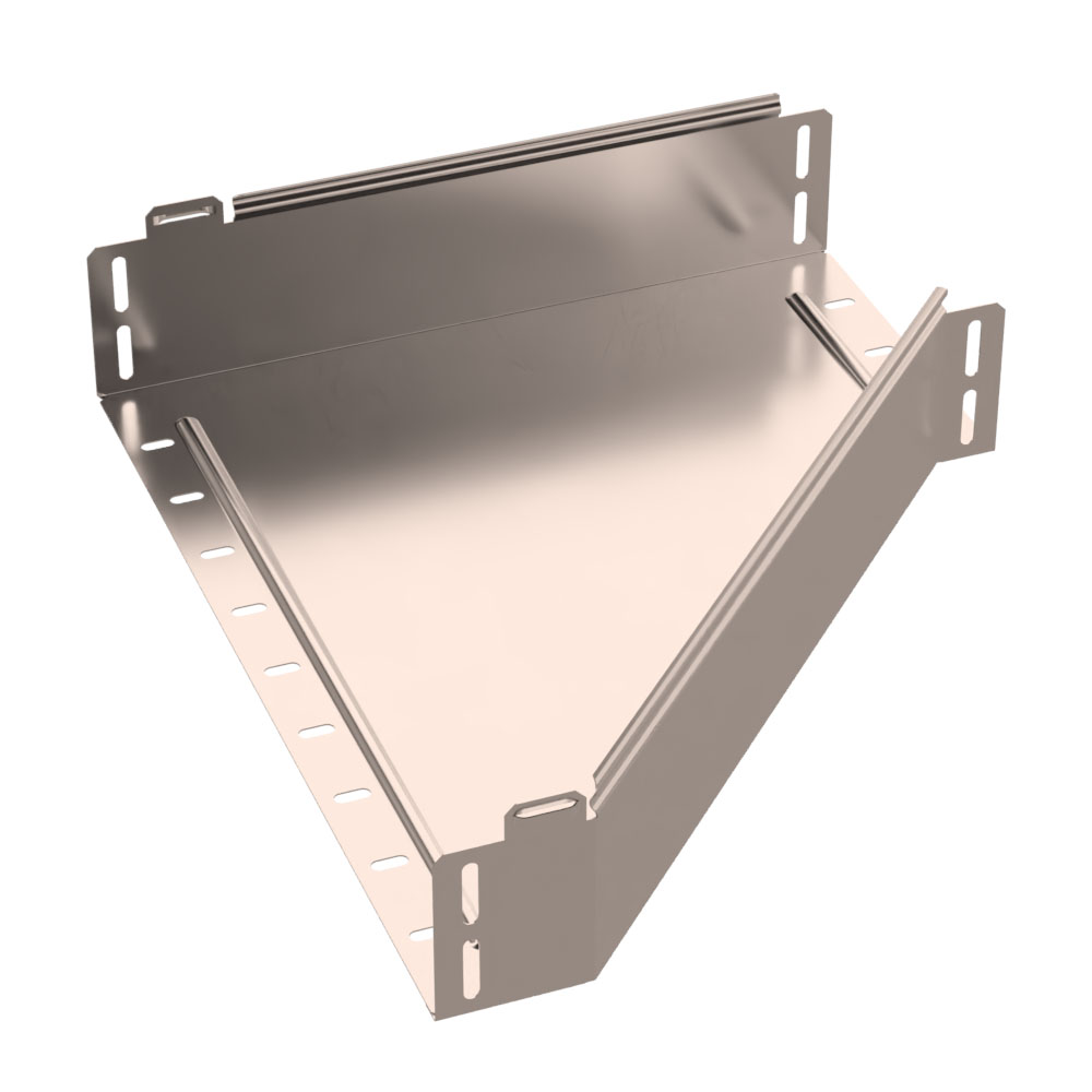 Переходник левый Стандарт INOX (AISI 409) 500х200х100 (0,8 мм) Промрукав