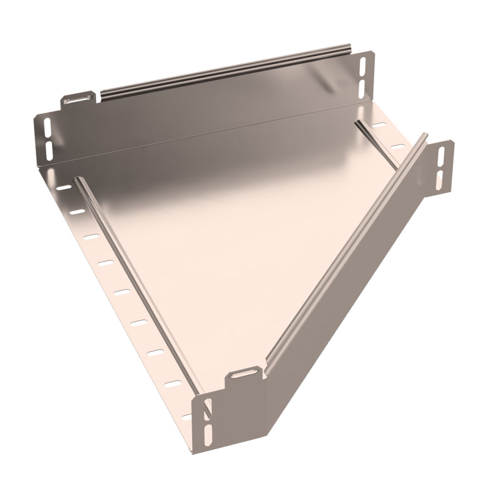 Переходник левый Стандарт INOX (AISI 409) 500х200х80 (0,8 мм) Промрукав