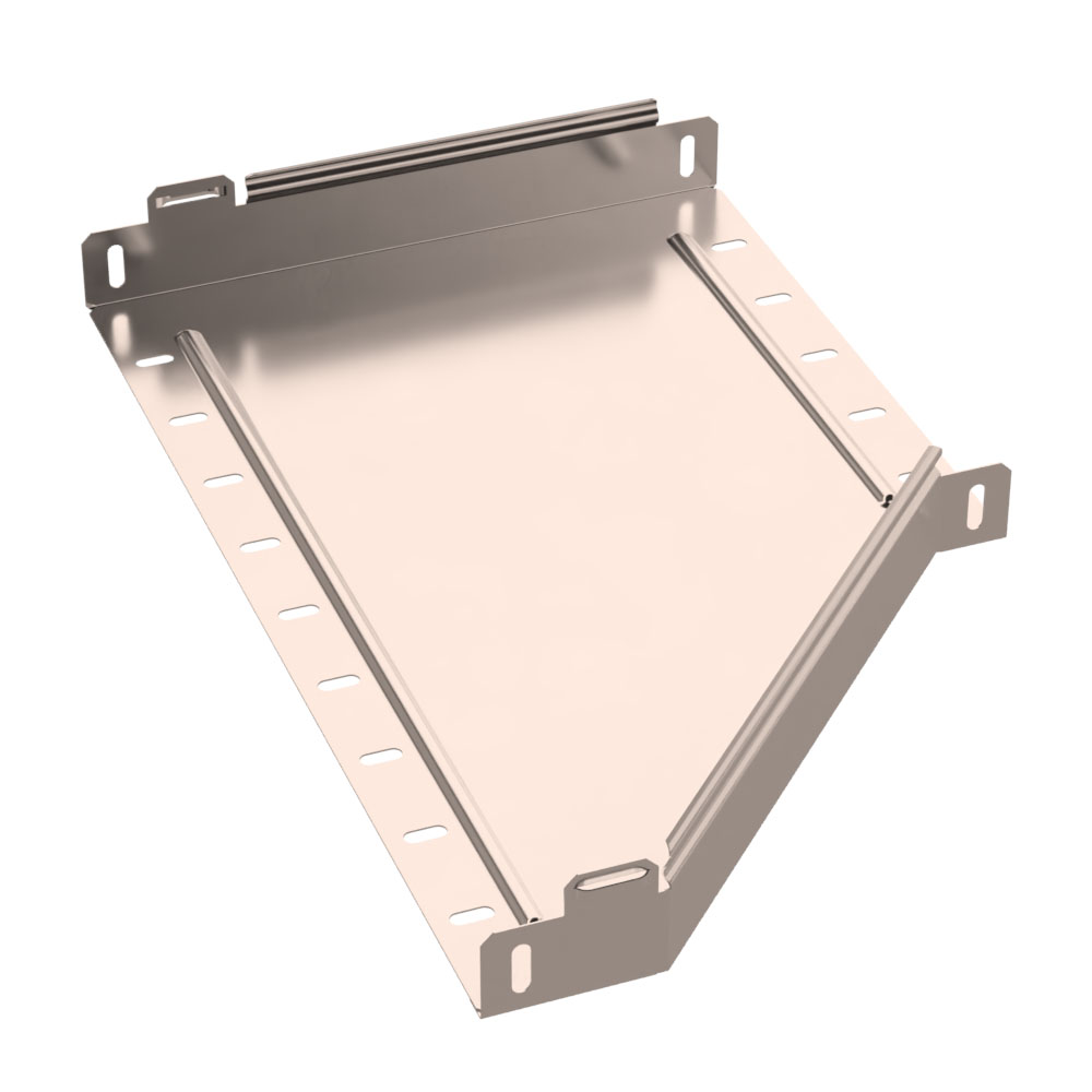 Переходник левый Стандарт INOX (AISI 409) 500х300х50 (0,8 мм) Промрукав