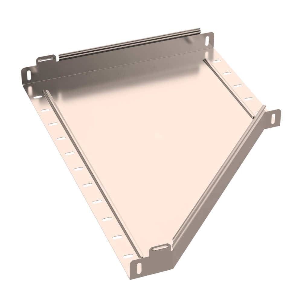 Переходник левый Стандарт INOX (AISI 409) 600х300х50 (0,8 мм) Промрукав