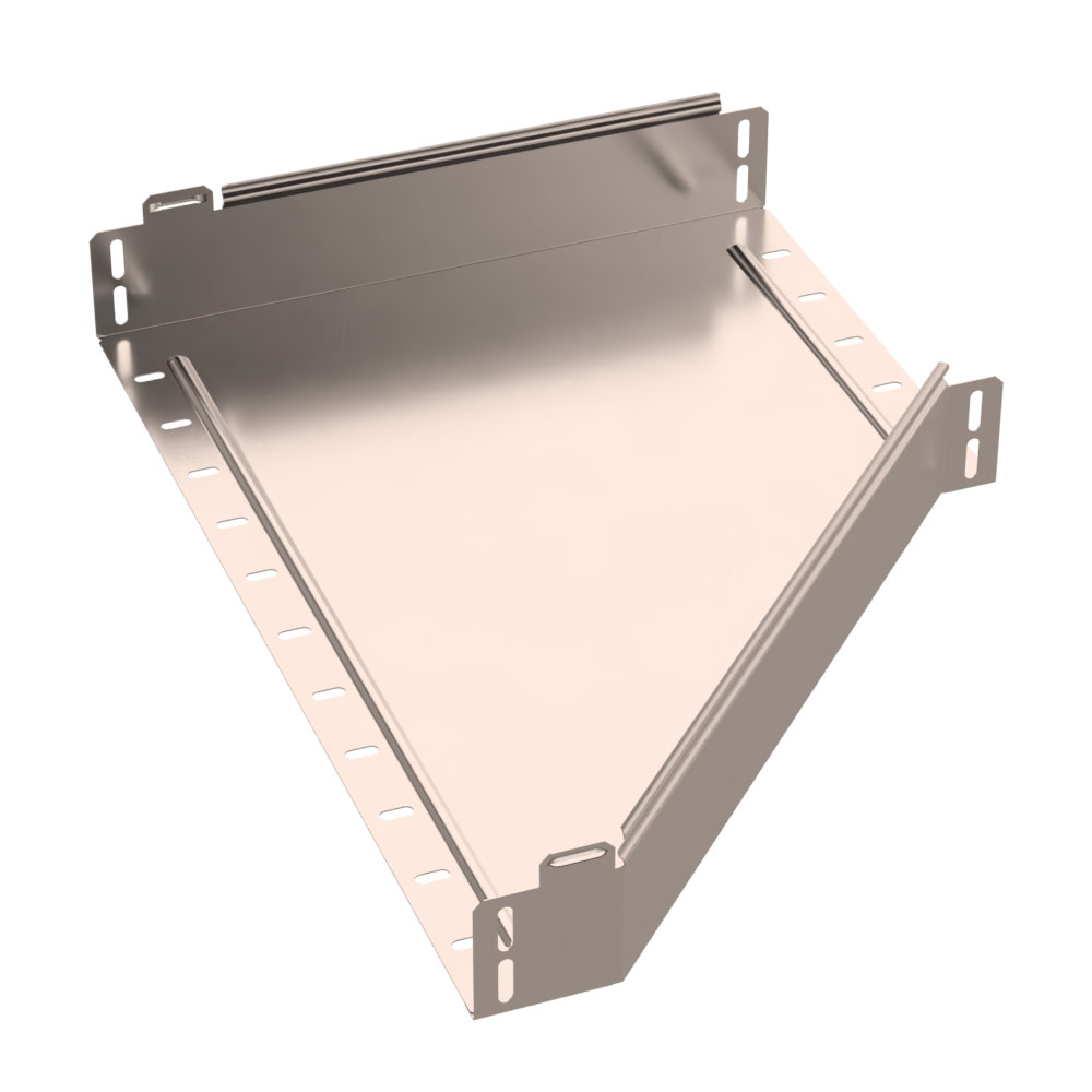 Переходник левый Стандарт INOX (AISI 409) 600х300х80 (0,8 мм) Промрукав