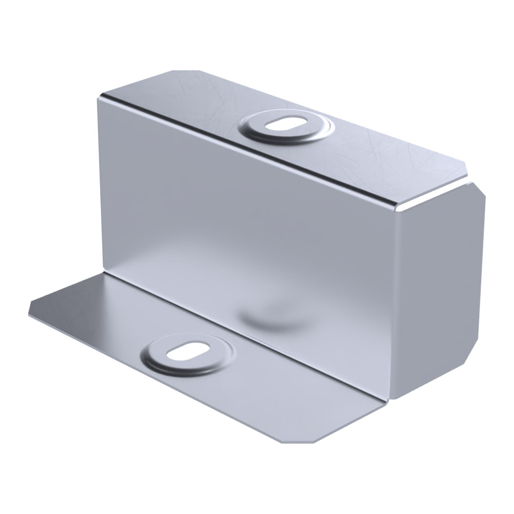 Переходник по высоте Стандарт INOX (AISI 409) 100х100х50 (0,7 мм) Промрукав