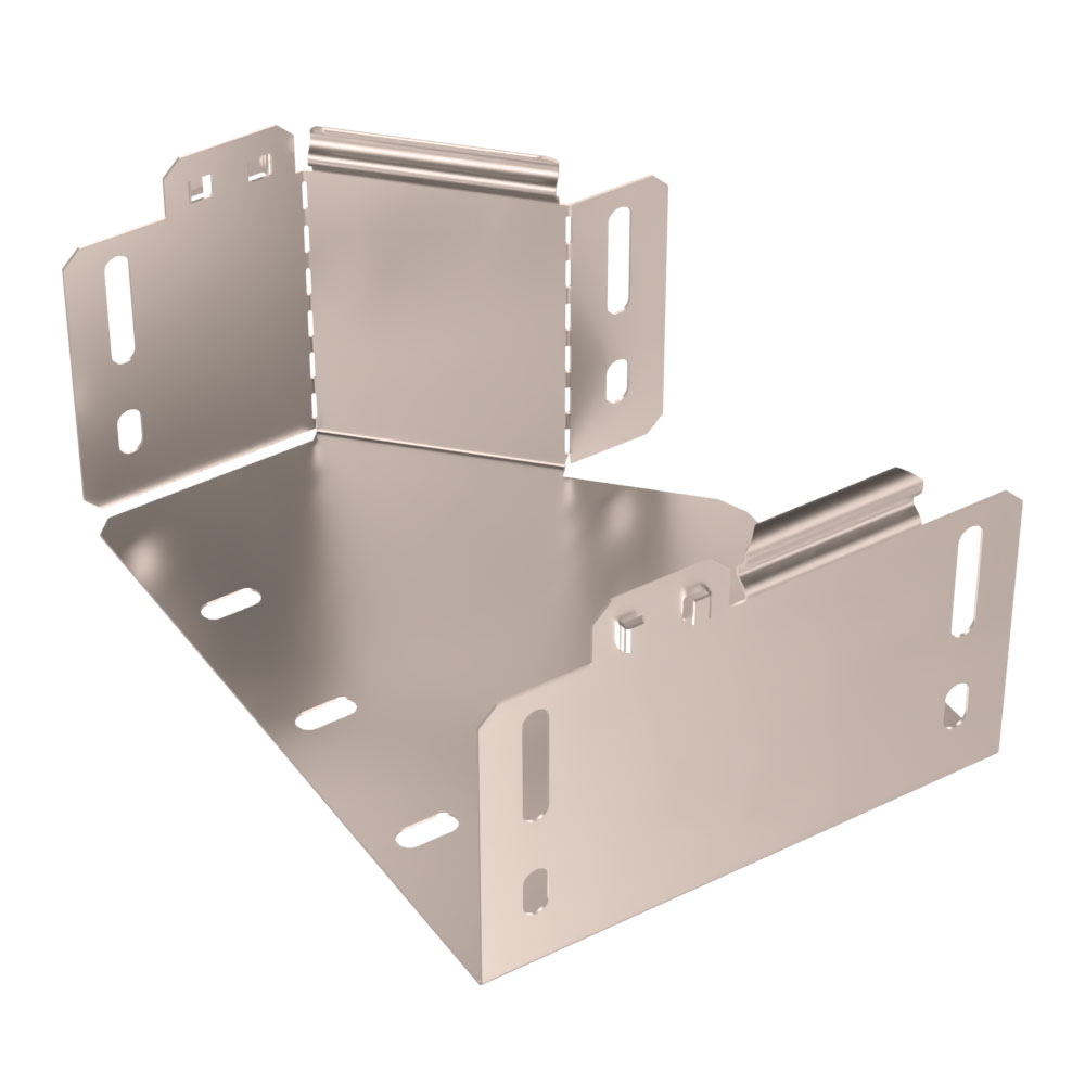 Переходник правый Стандарт INOX (AISI 409) 200х150х100 (0,7 мм) Промрукав