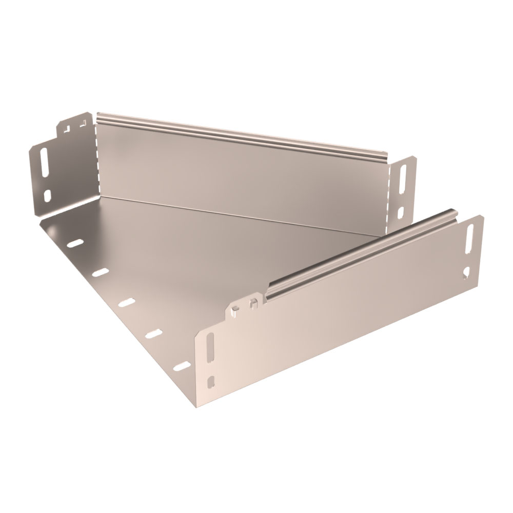 Переходник правый Стандарт INOX (AISI 409) 300х100х100 (0,7 мм) Промрукав