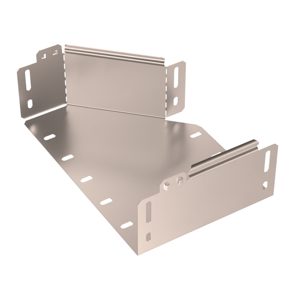 Переходник правый Стандарт INOX (AISI 409) 300х200х100 (0,7 мм) Промрукав