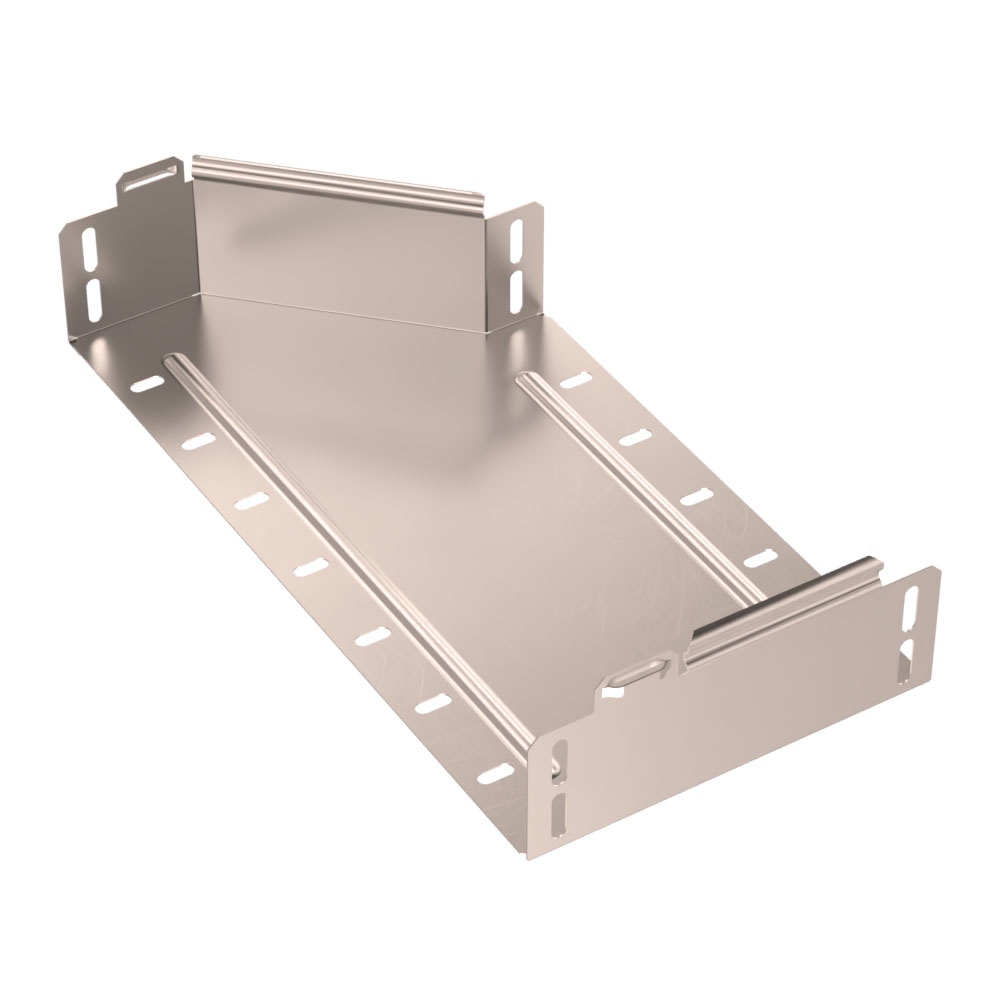 Переходник правый Стандарт INOX (AISI 409) 400х300х80 (0,8 мм) Промрукав