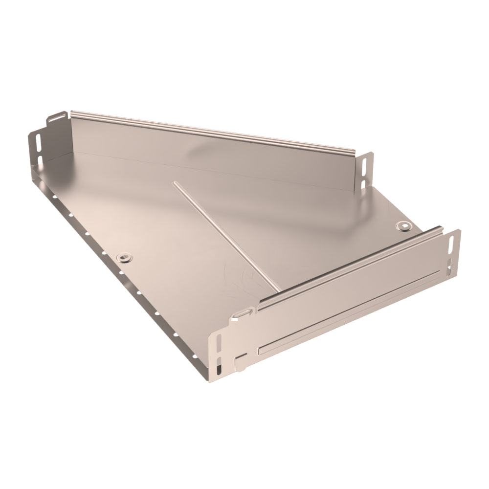 Переходник правый Стандарт INOX (AISI 409) 500х200х100 (0,8 мм) Промрукав
