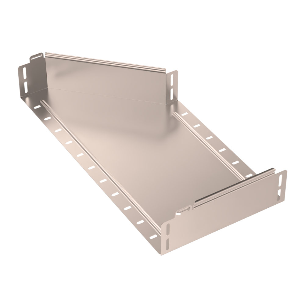 Переходник правый Стандарт INOX (AISI 409) 600х400х100 (0,8 мм) Промрукав