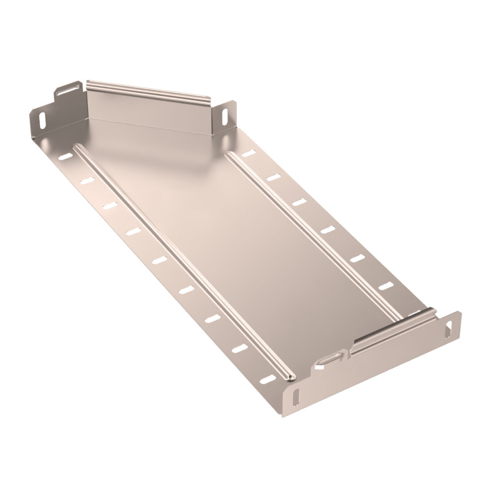 Переходник правый Стандарт INOX (AISI 409) 500х400х50 (0,8 мм) Промрукав