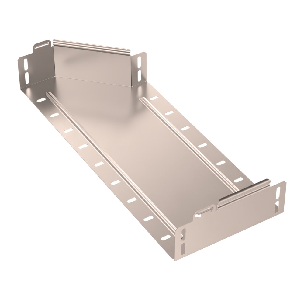 Переходник правый Стандарт INOX (AISI 409) 500х400х80 (0,8 мм) Промрукав
