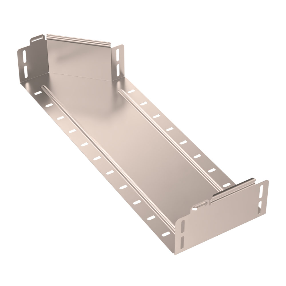 Переходник правый Стандарт INOX (AISI 409) 600х500х100 (0,8 мм) Промрукав