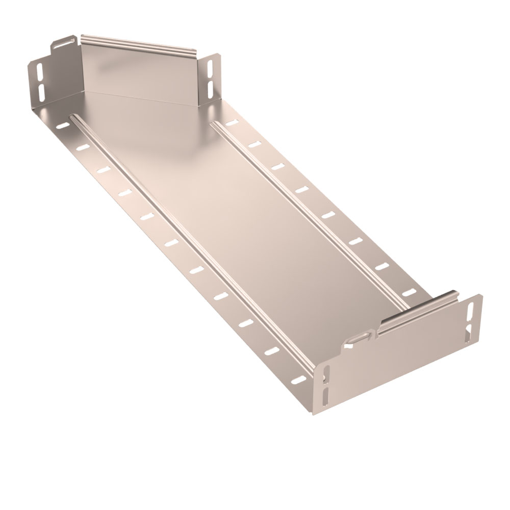 Переходник правый Стандарт INOX (AISI 409) 600х500х80 (0,8 мм) Промрукав