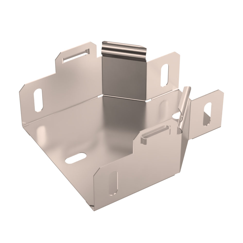 Переходник симметричный Стандарт INOX (AISI 409) 100х50х50 (0,7 мм) Промрукав