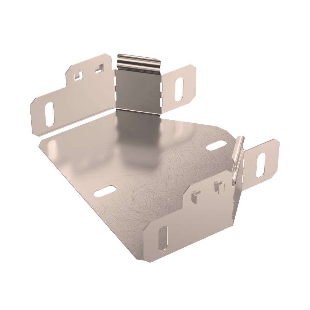 Переходник симметричный Стандарт INOX (AISI 409) 150х100х50 (0,7 мм) Промрукав