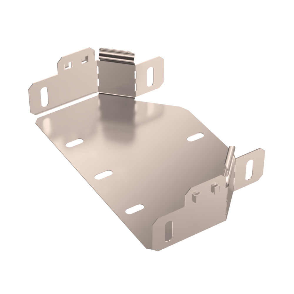 Переходник симметричный Стандарт INOX (AISI 409) 200х150х50 (0,7 мм) Промрукав
