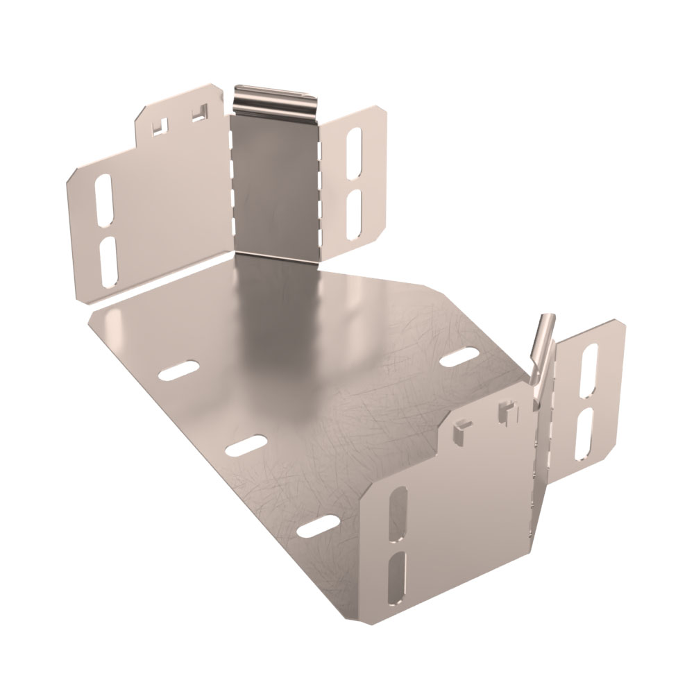 Переходник симметричный Стандарт INOX (AISI 409) 200х150х80 (0,7 мм) Промрукав
