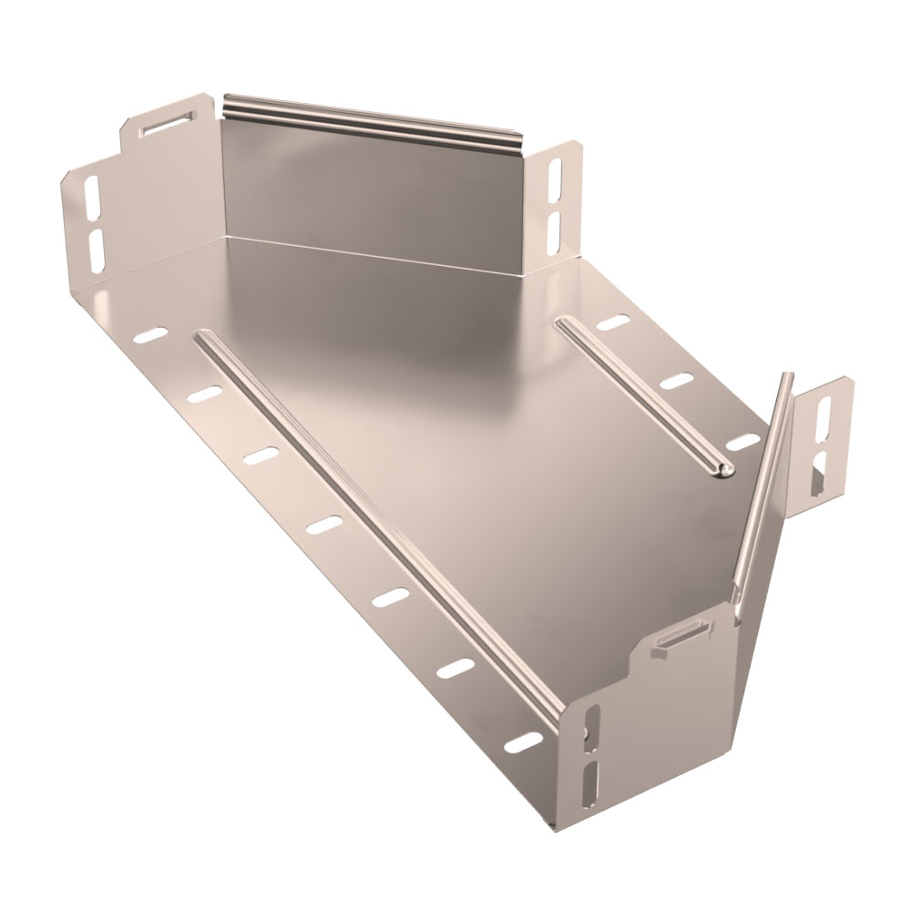 Переходник симметричный Стандарт INOX (AISI 409) 400х200х80 (0,8 мм) Промрукав
