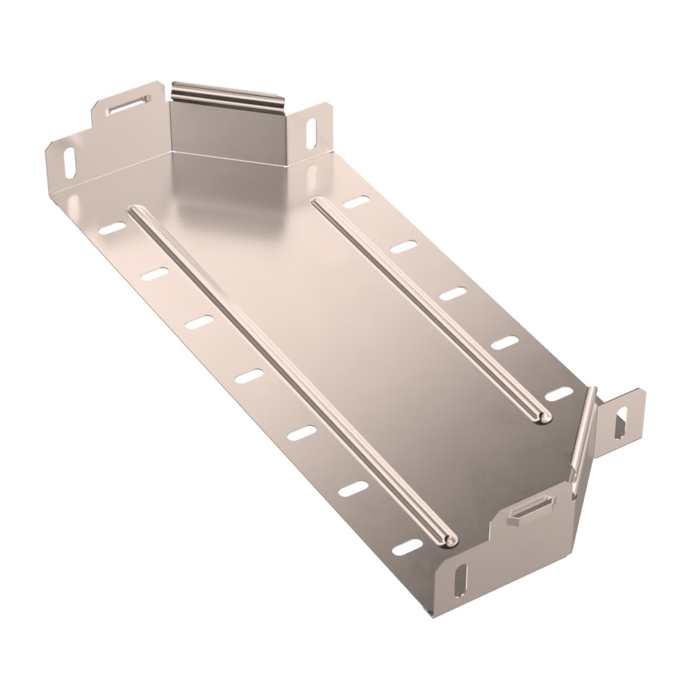 Переходник симметричный Стандарт INOX (AISI 409) 400х300х50 (0,8 мм) Промрукав