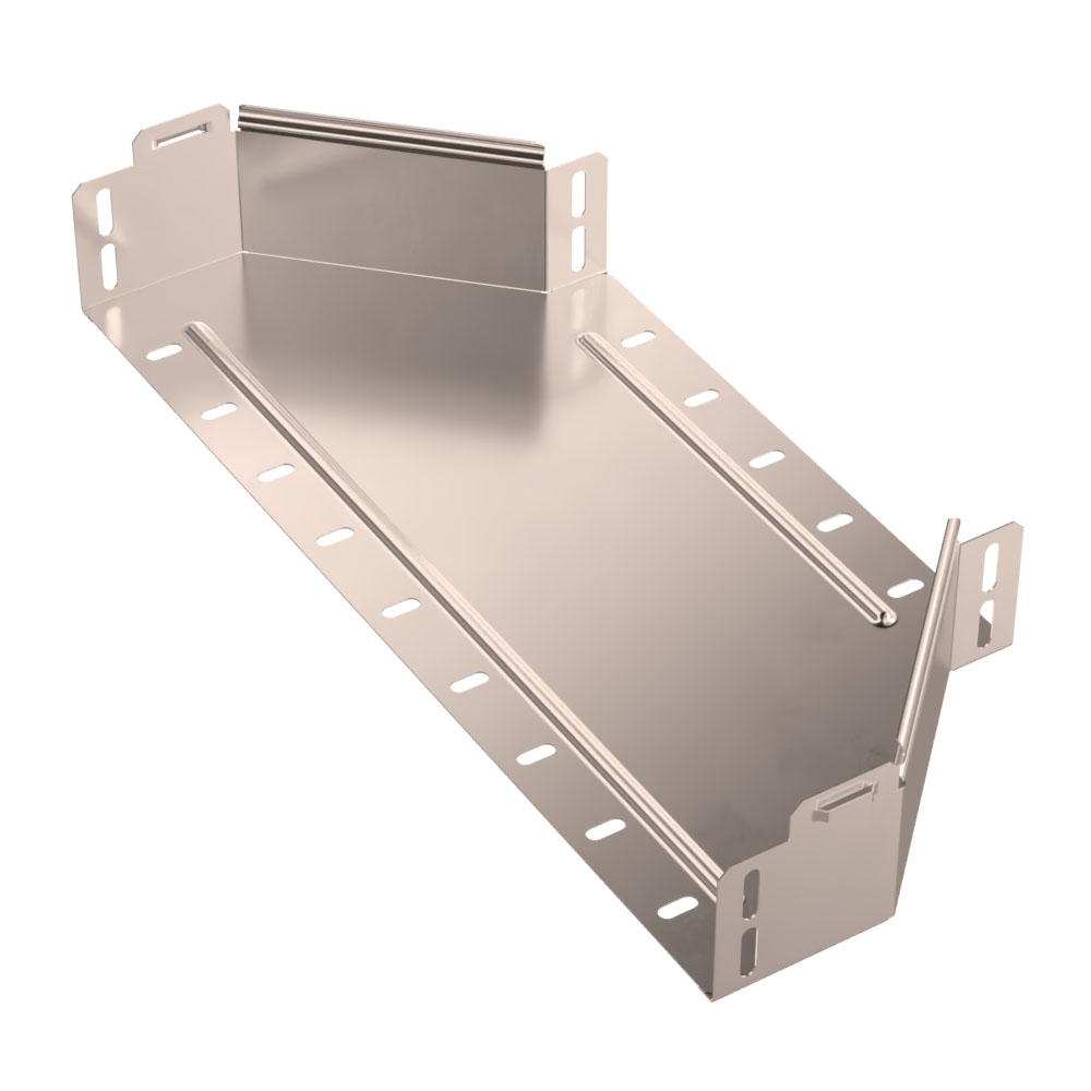 Переходник симметричный Стандарт INOX (AISI 409) 500х300х80 (0,8 мм) Промрукав