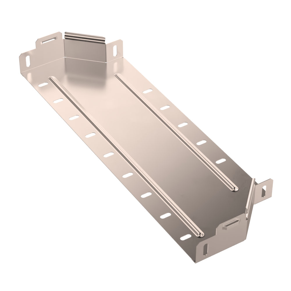 Переходник симметричный Стандарт INOX (AISI 409) 500х400х50 (0,8 мм) Промрукав
