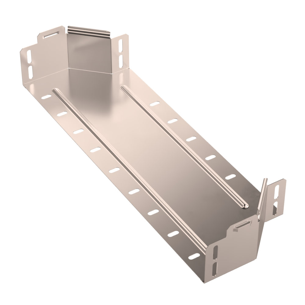 Переходник симметричный Стандарт INOX (AISI 409) 500х400х80 (0,8 мм) Промрукав