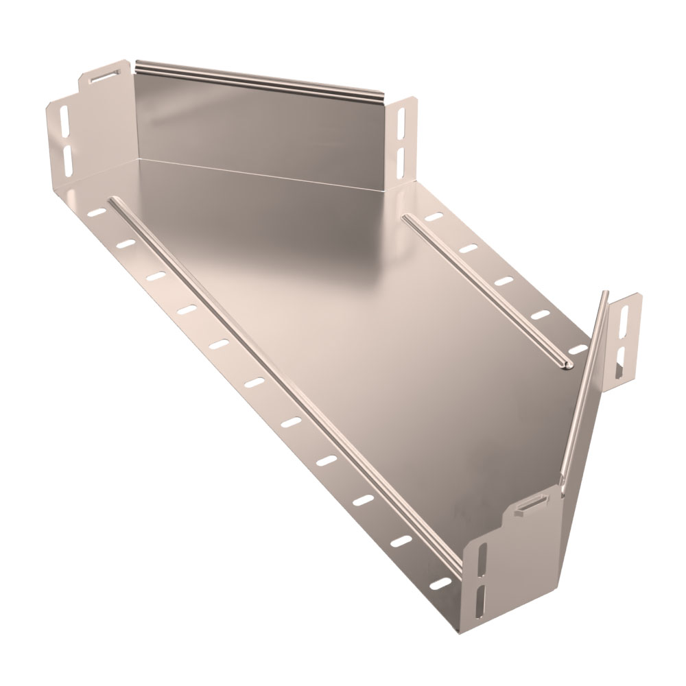Переходник симметричный Стандарт INOX (AISI 409) 600х300х100 (0,8 мм) Промрукав