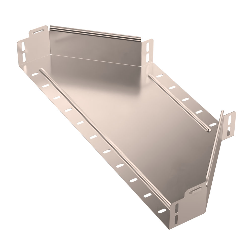 Переходник симметричный Стандарт INOX (AISI 409) 600х300х80 (0,8 мм) Промрукав