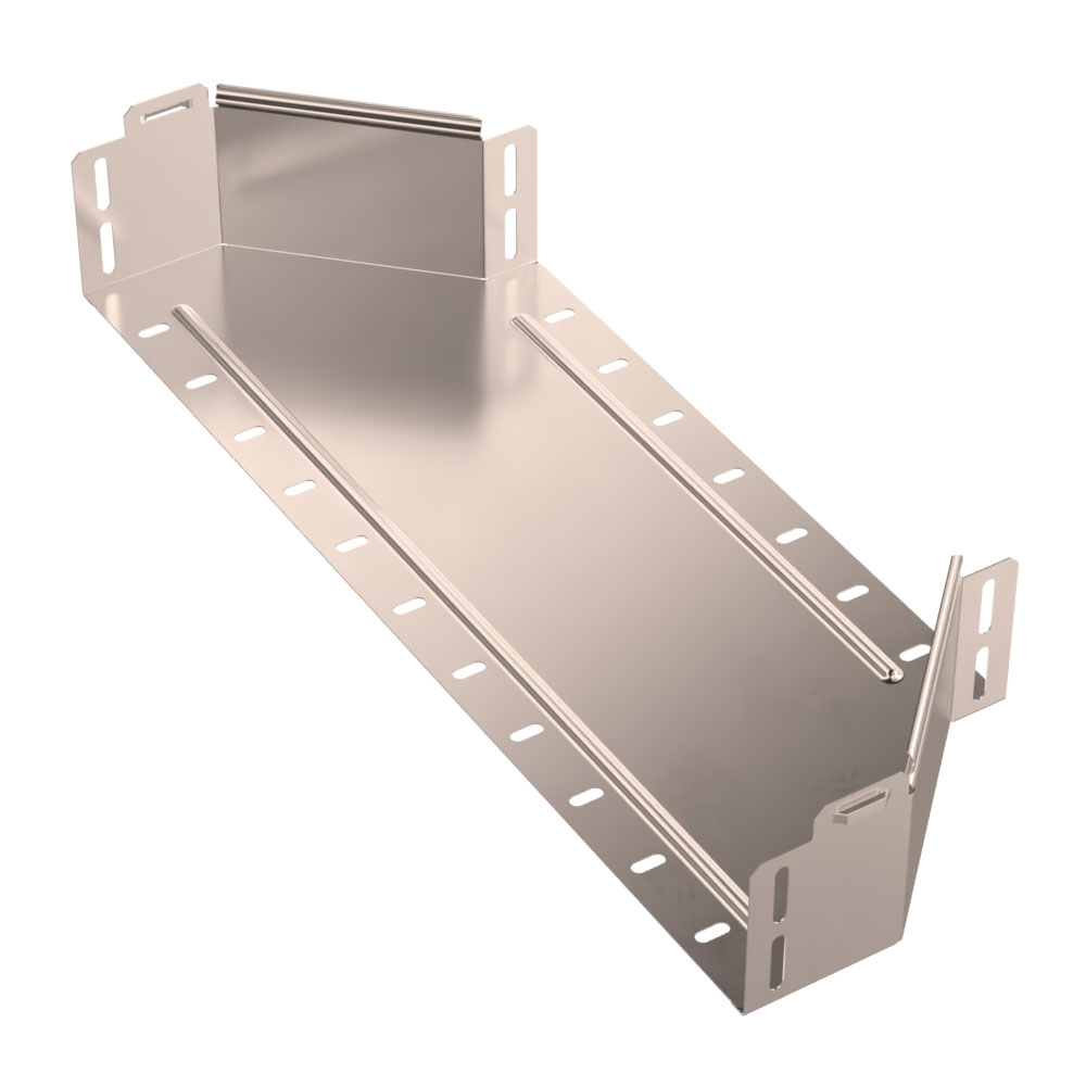 Переходник симметричный Стандарт INOX (AISI 409) 600х400х100 (0,8 мм) Промрукав