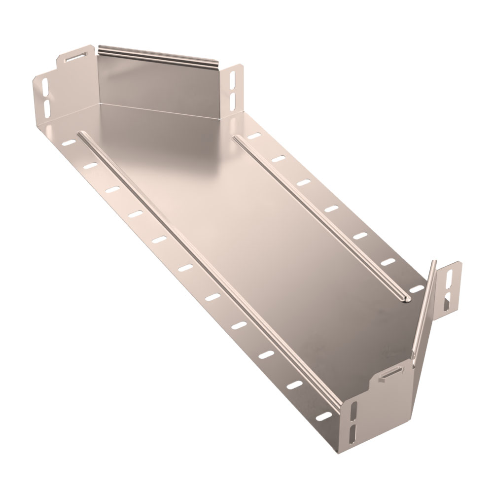 Переходник симметричный Стандарт INOX (AISI 409) 600х400х80 (0,8 мм) Промрукав
